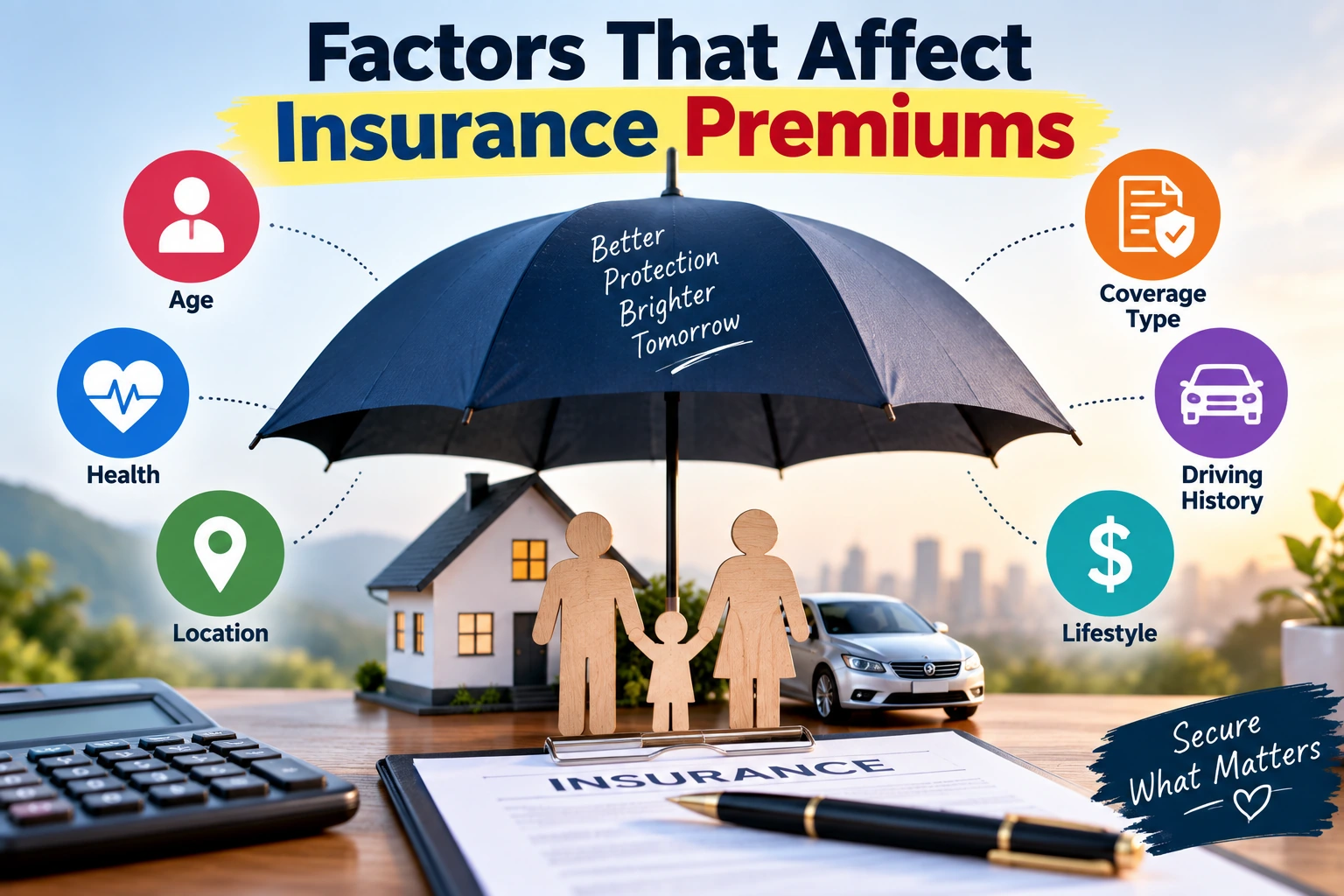 Factors That Affect Insurance Premiums