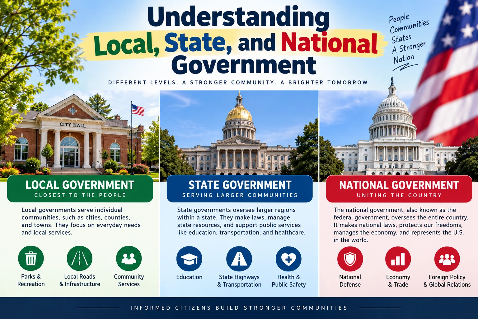 Understanding Local, State, and National Government